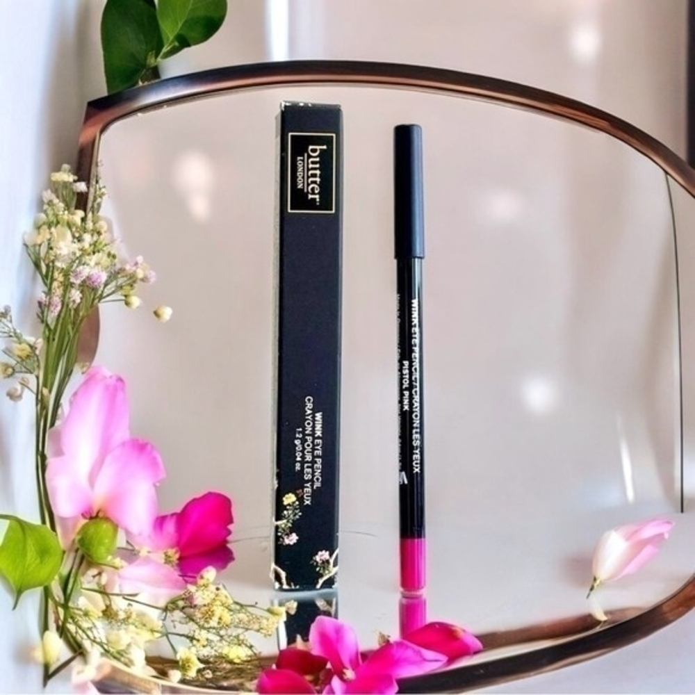 butter LONDON Wink Eye Pencil Pistol Pink Shimmer Eyeliner NIB